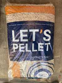 Pelet Pellet LETS A1 EN plus 6mm 1050kg Certyfikat UA022 Dostawa !!!