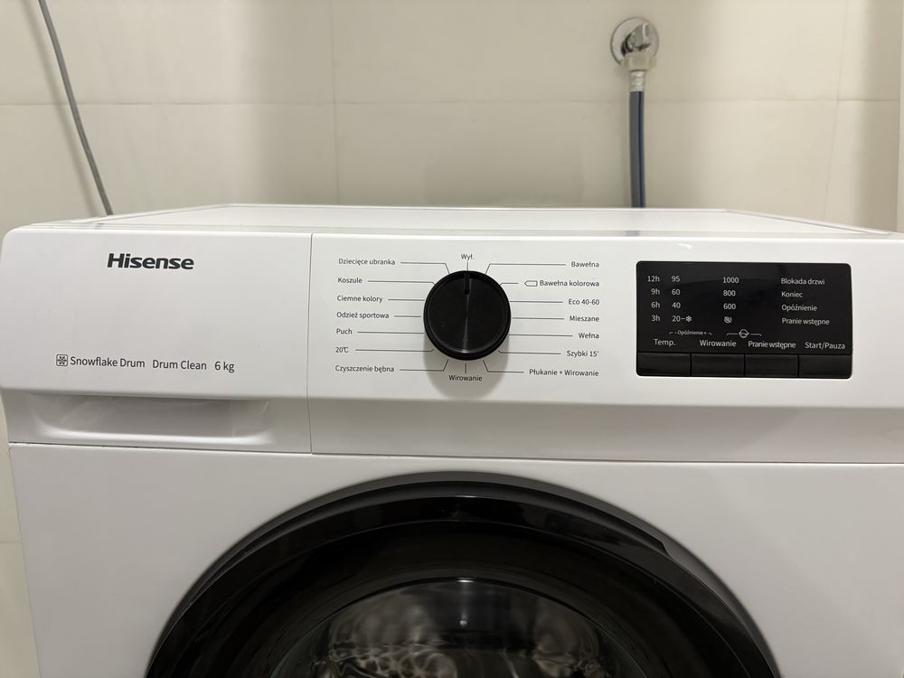 Pralka Hisense WFVC6010E
