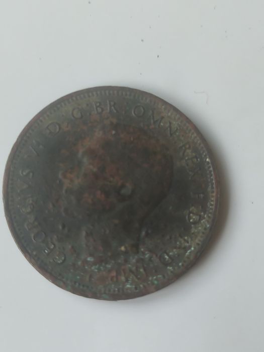 Moneta pół pensa Australia 1947 rok