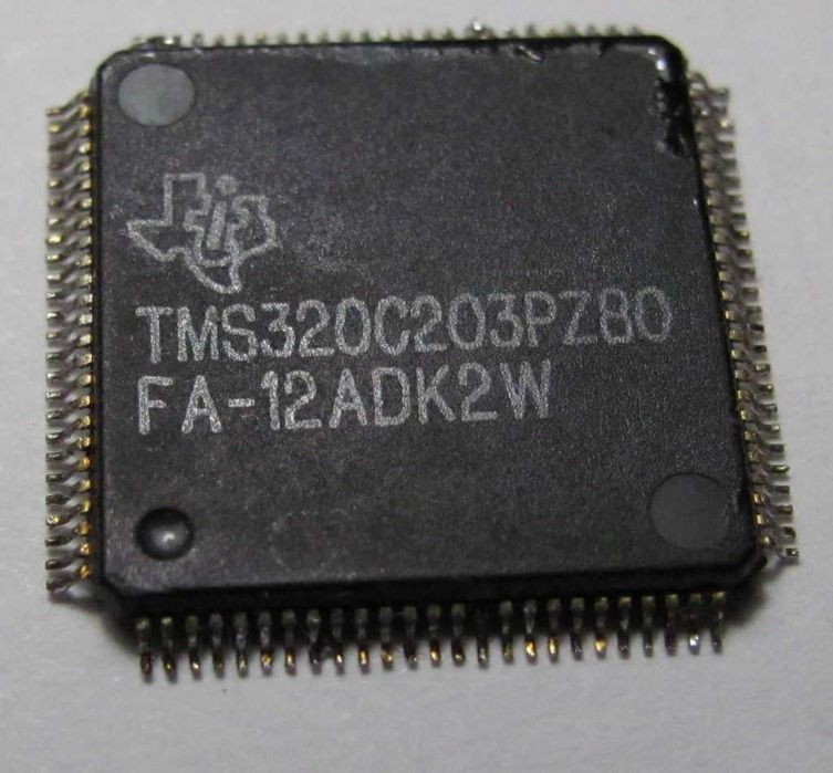 сигнальный процессор tms320c203pz80 41шт новых и 10 шт бу