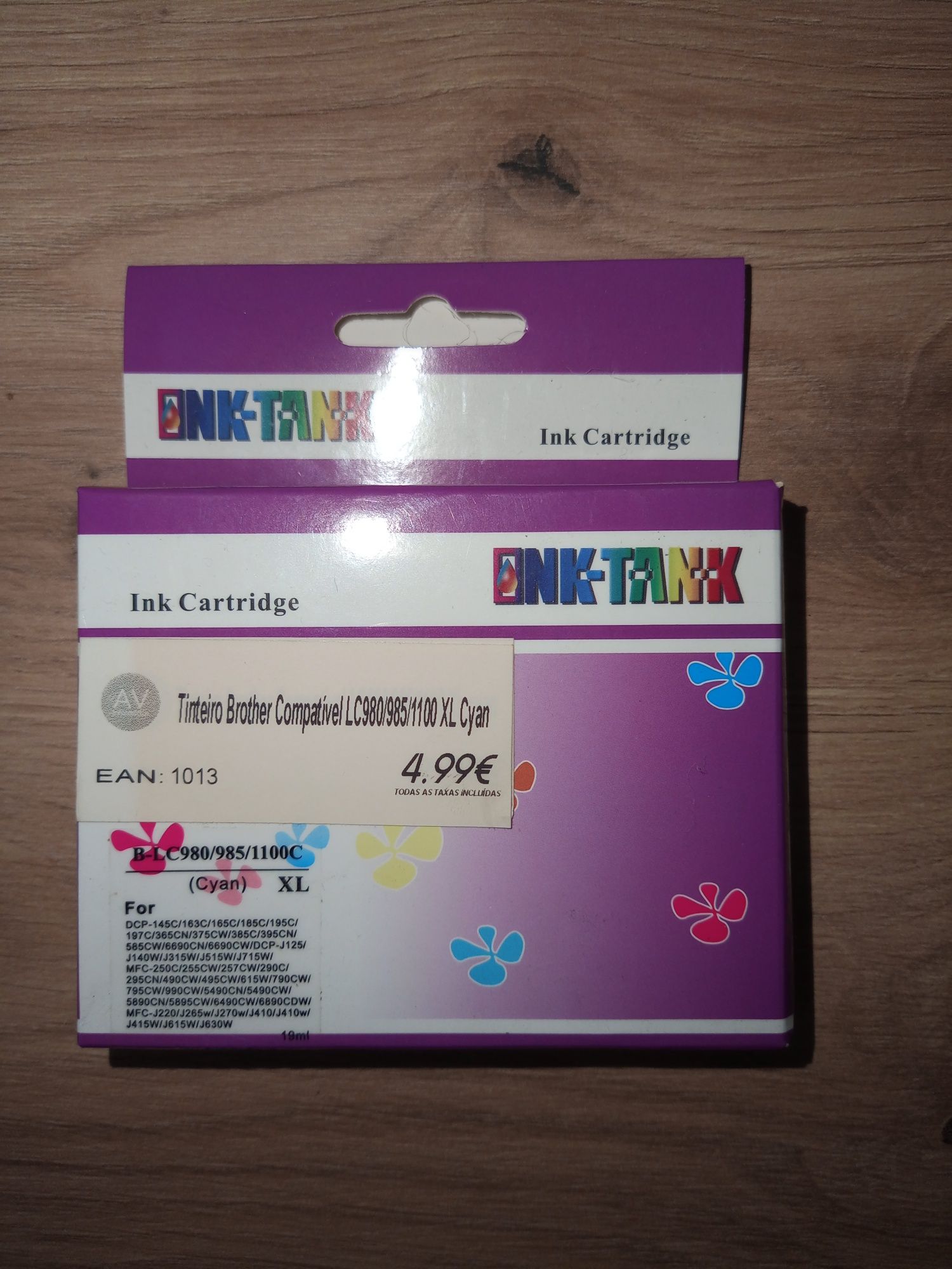 Tinteiros brother Lc980/985/1100