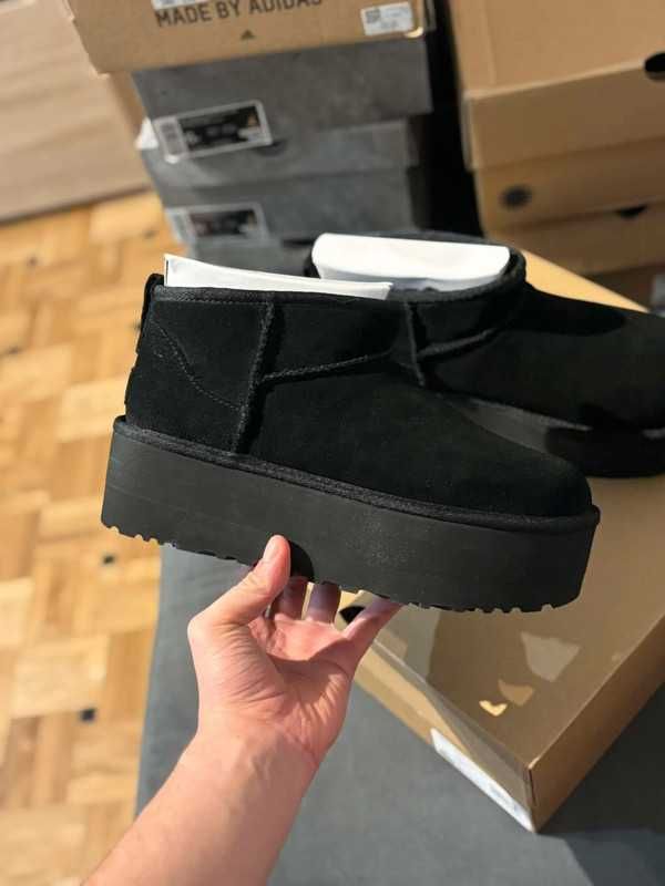 UGG Ultra Mini Platform Black Nowe 38