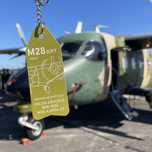 Zawieszka Brelok Lotniczy Samolot PZL M28 Bryza [Opis!]