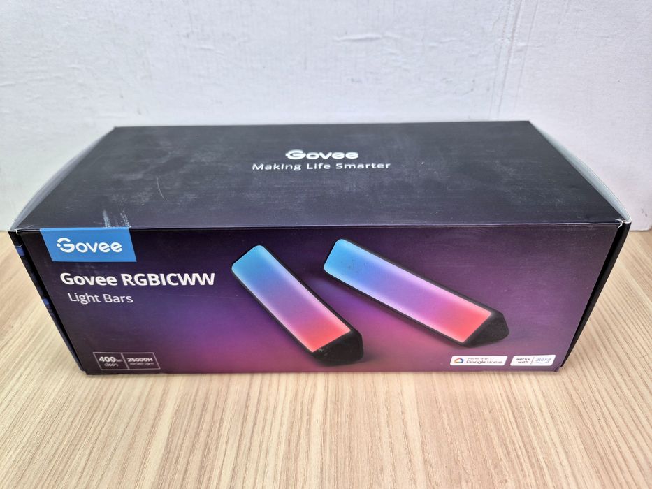 Розумні LED панелі Govee H6056 Flow Plus Light Bars, RGBICWW, WiFi, BT