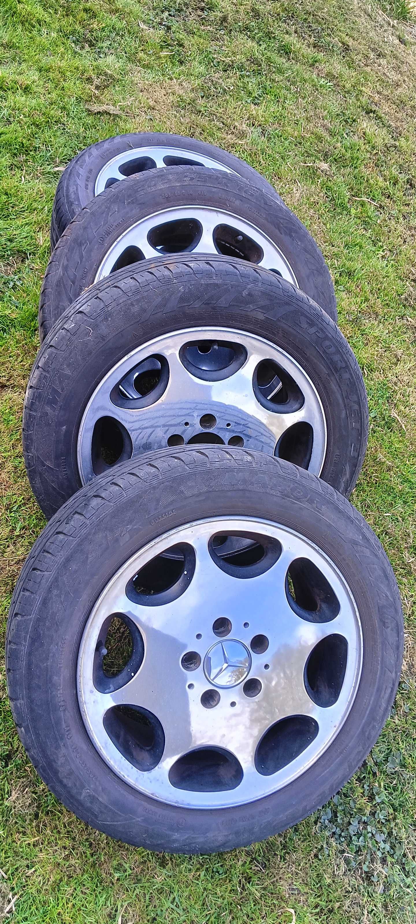 Koła FELGI ALUFELGI 8 LOCH Mercedes 16" 5x112   w124  w140  w201