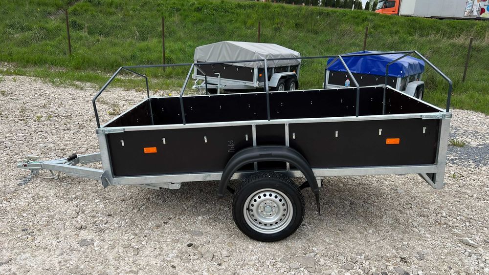 Прицеп до легкового авто одновісний оцинкований 2,5 x1,25м, борт 40см
