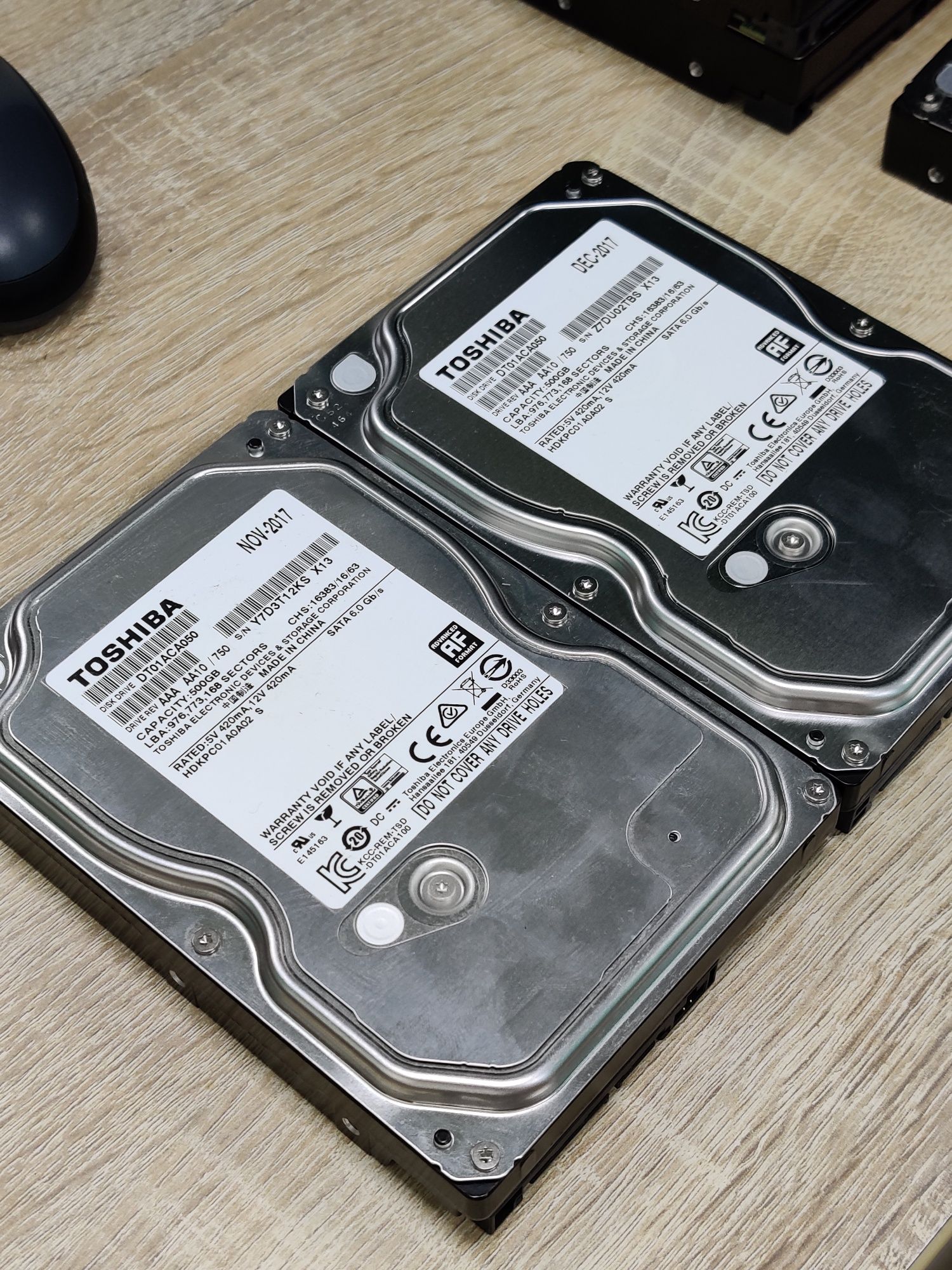 Жесткий диск wd blue/toshiba/seagate 500gb