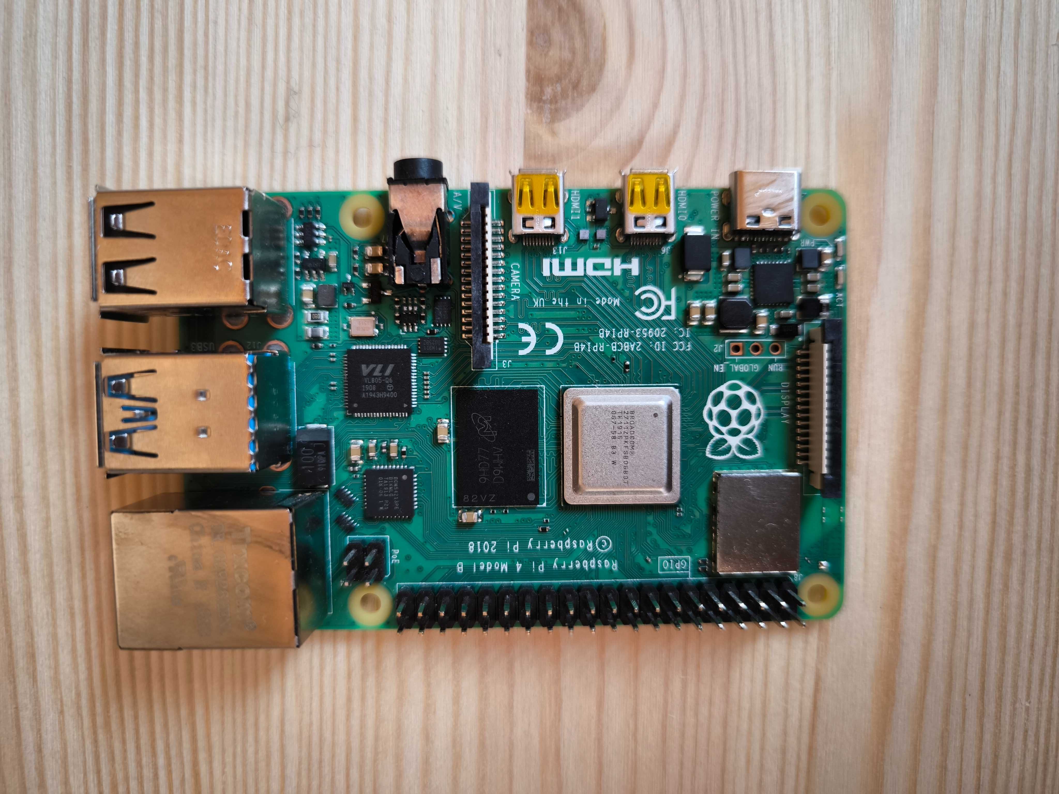 Микрокомпьютер Raspberry Pi 4 Model B 4GB