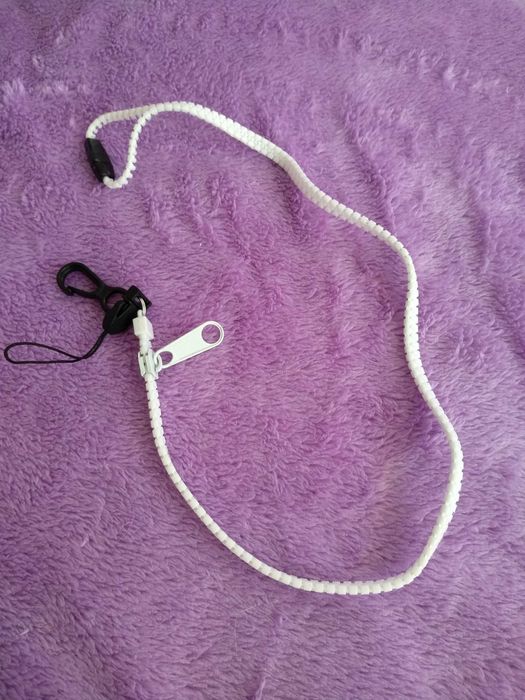 naszyjnik suwak dekoracja kolorowa