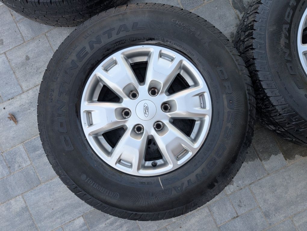 Felgi z oponami Ford Ranger OE 16 Continental ET55 F0066 RANGER III