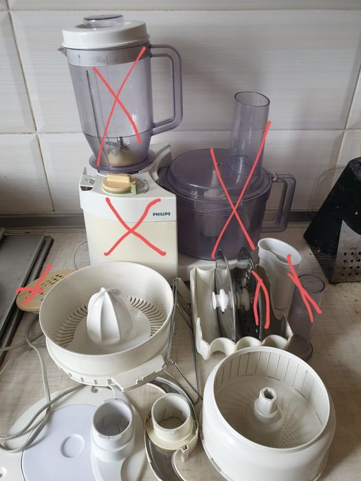 Кухонный комбайн Philips HR 2898, на запчасти
