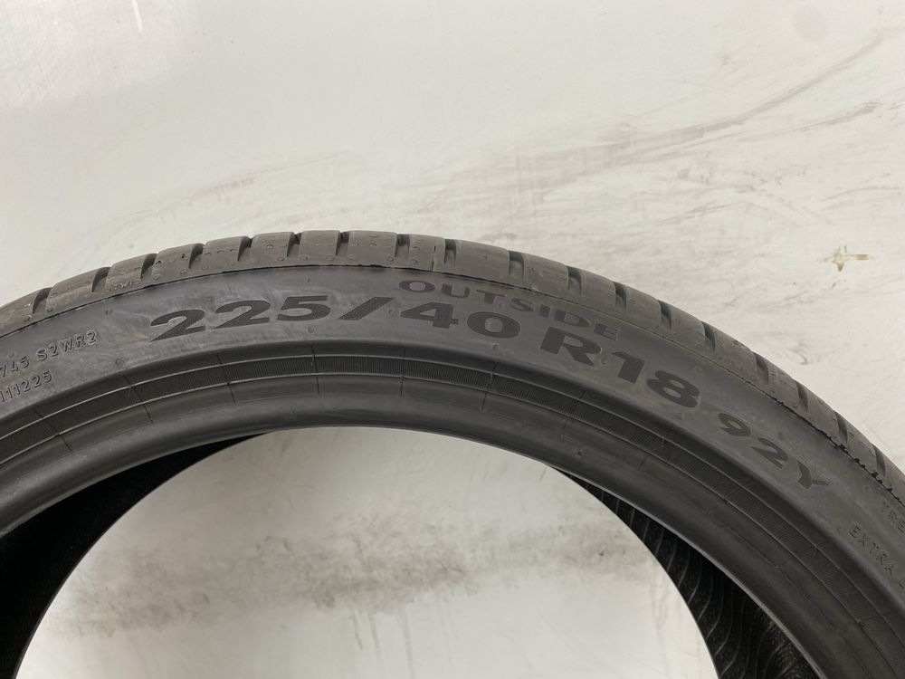 2x 225/40/18 Pirelli Cinturato P7 / 2022r 6,5mm / GWARANCJA