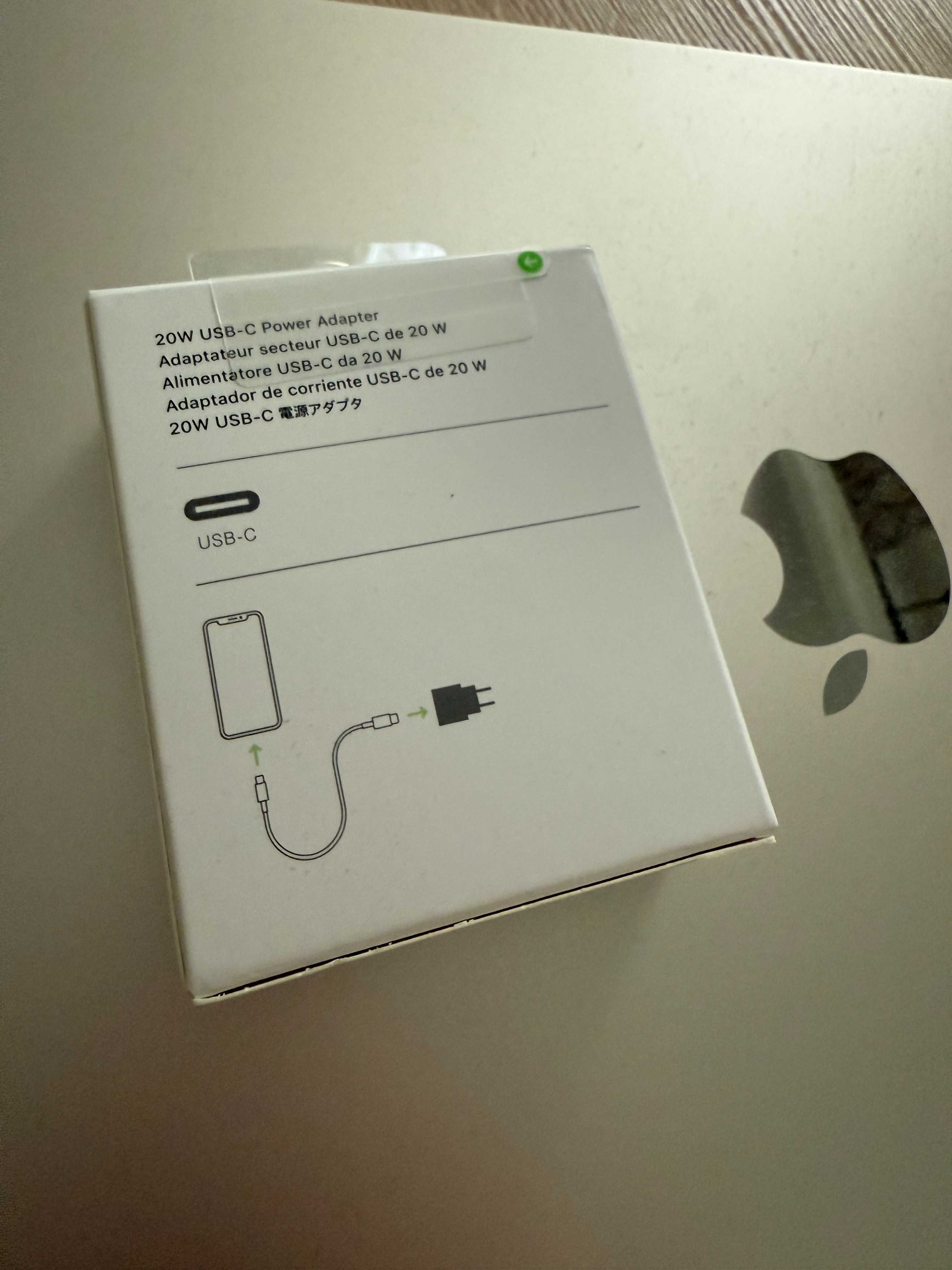 Oryginalny nowy adapter zasilacz ładowarka kostka Apple iPhone 20W