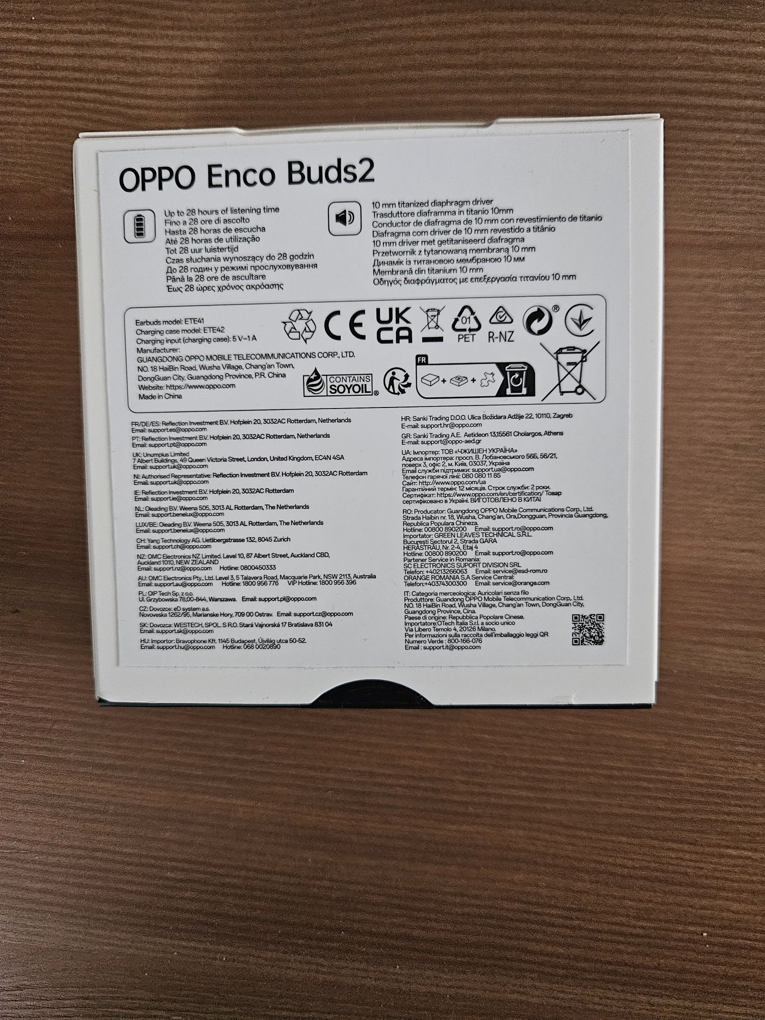 Słuchawki OPPO Enco Buds2