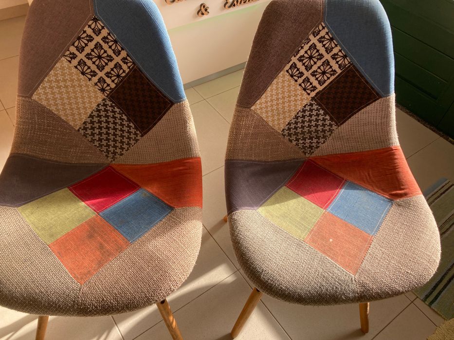 Cadeiras patchwork