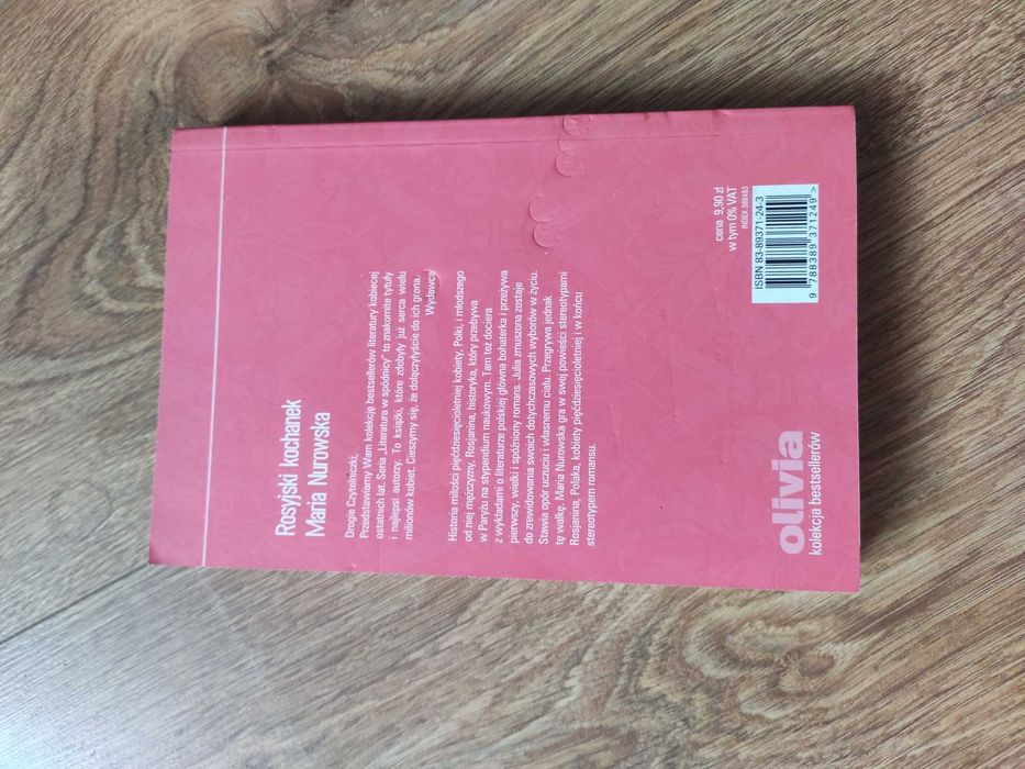 Książka "Rosyjski kochanek" Maria Nurowska