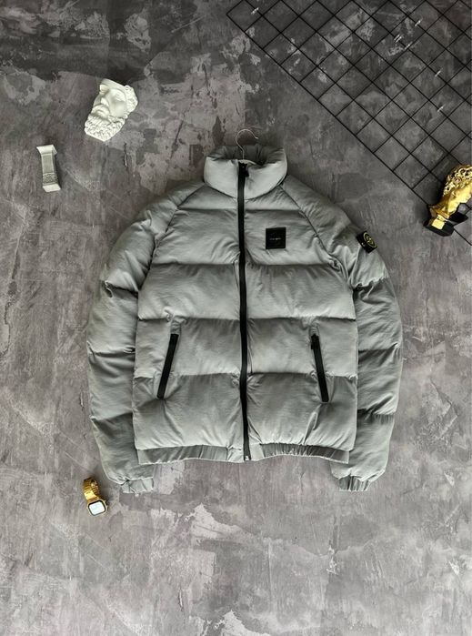 Тепла зимова чоловіча куртка Stone Island