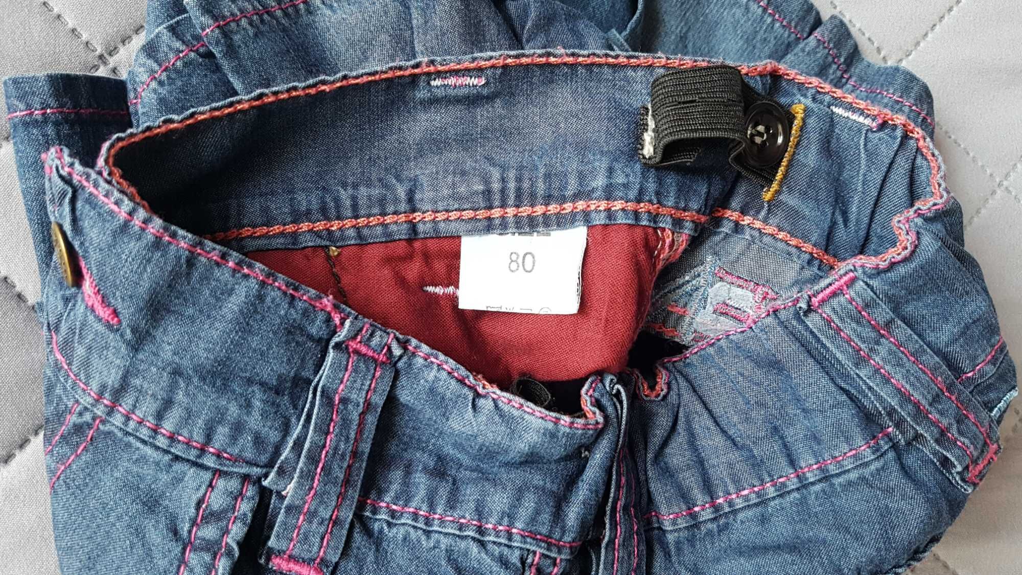 Spódnica jeansowa 80/86 Frozen