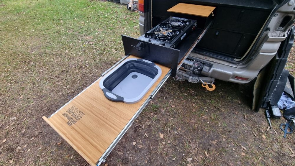 Zabudowa wyprawowa kempingowa ROCK offroad delica pajero patrol starex