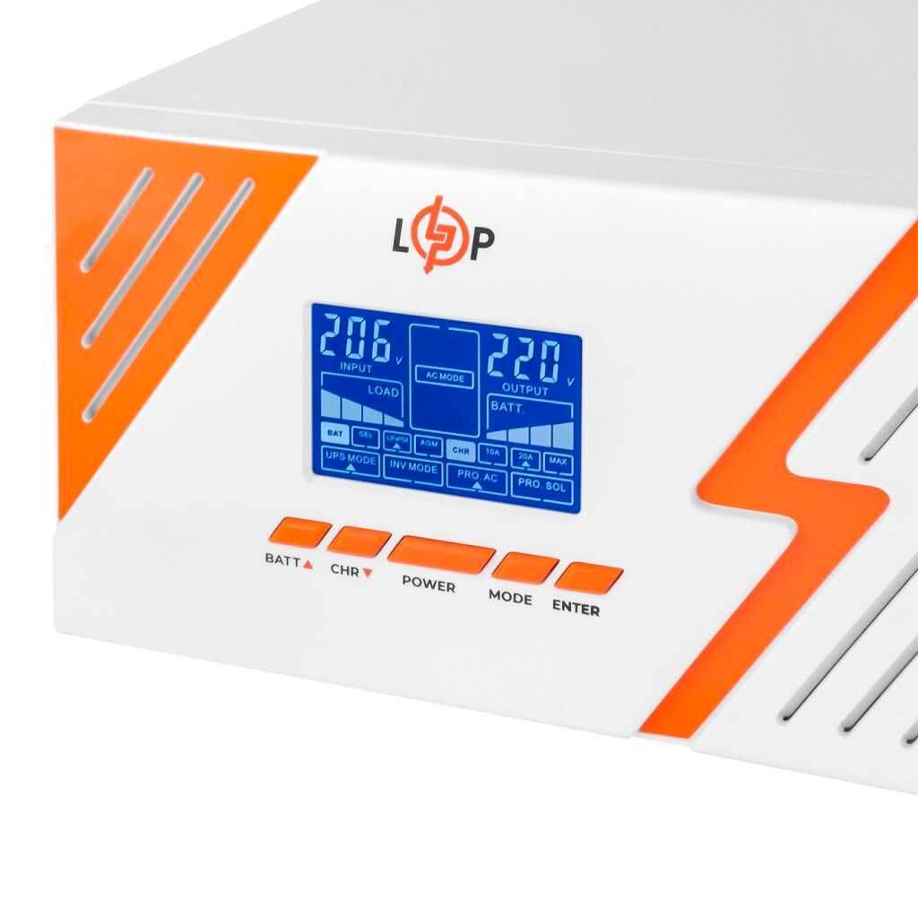 ДБЖ з правильною синусоїдою 12V LPM-PSW-1500VA  White АКЦІЯ +подарунок
