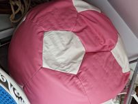 Pufa bean bag piłka