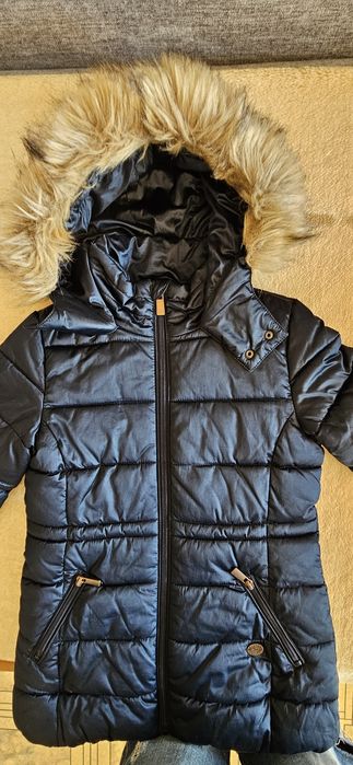 Kurtka puchowa zimowa rozmiar 116