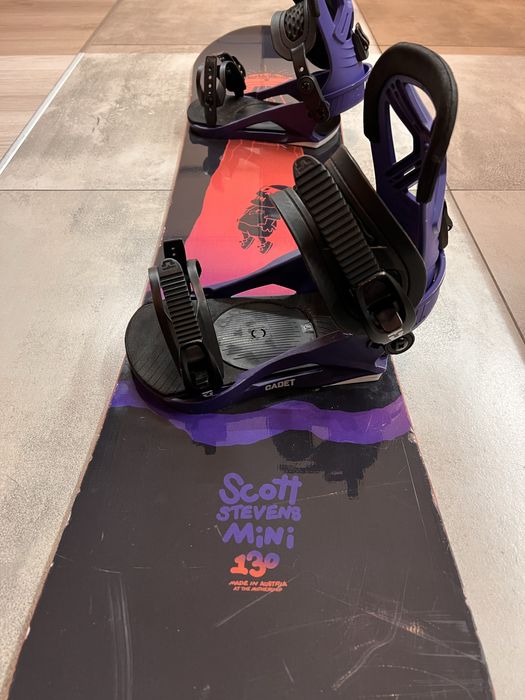 Deska snowboardowa Capita 130 z wiązaniami