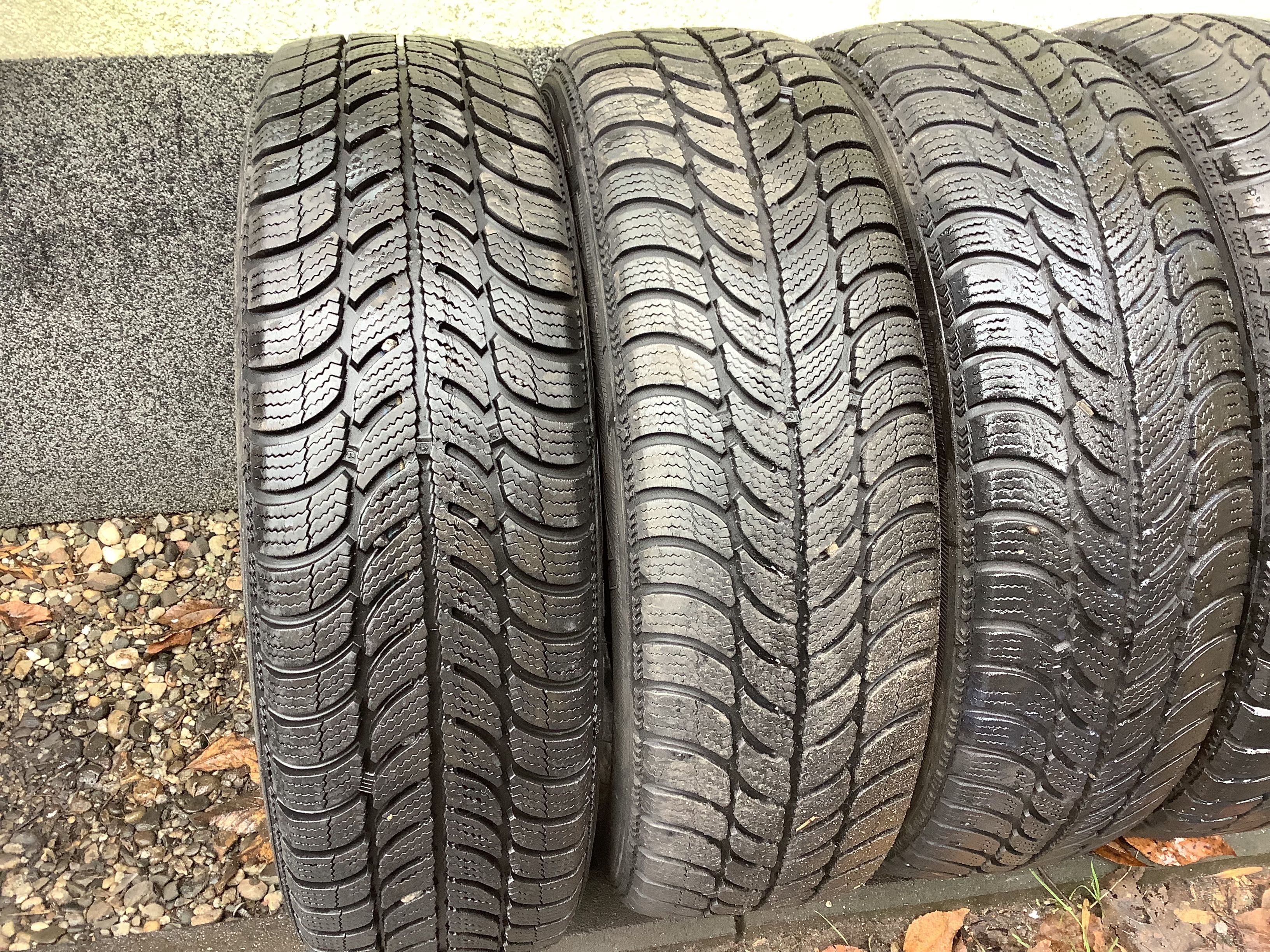 DĘBICA 155/65r13 4szt opony zima zimowe 5.7mm 2017r