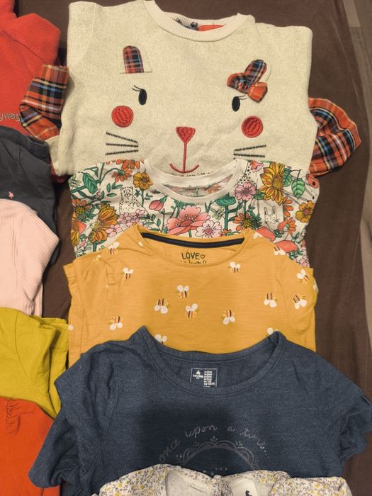 15 x bluzki/bluzy na 4/5 lat