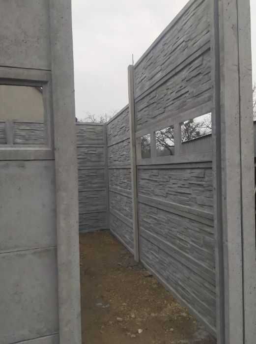 Ogrodzenia betonowe panelowe i siatki