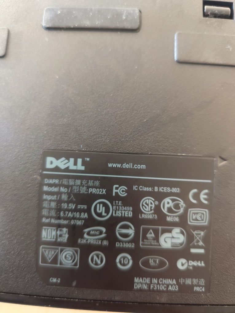 Dock station para portátil DELL