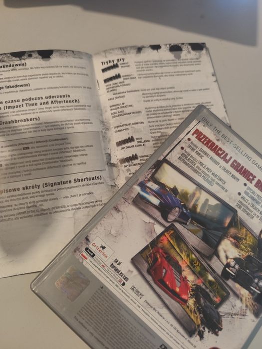 Burnout dominator na PS2 komplet PL