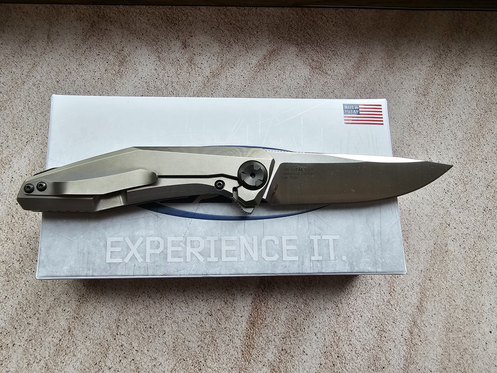 Нож Zero Tolerance 0470 Sinkevich 20cv 2tn