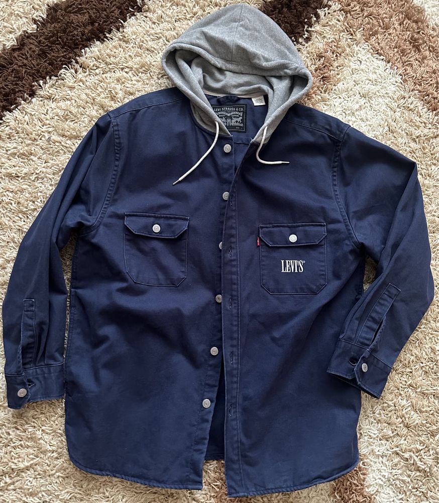 Levi’s  куртка парка джинсовая размер L полномерный
