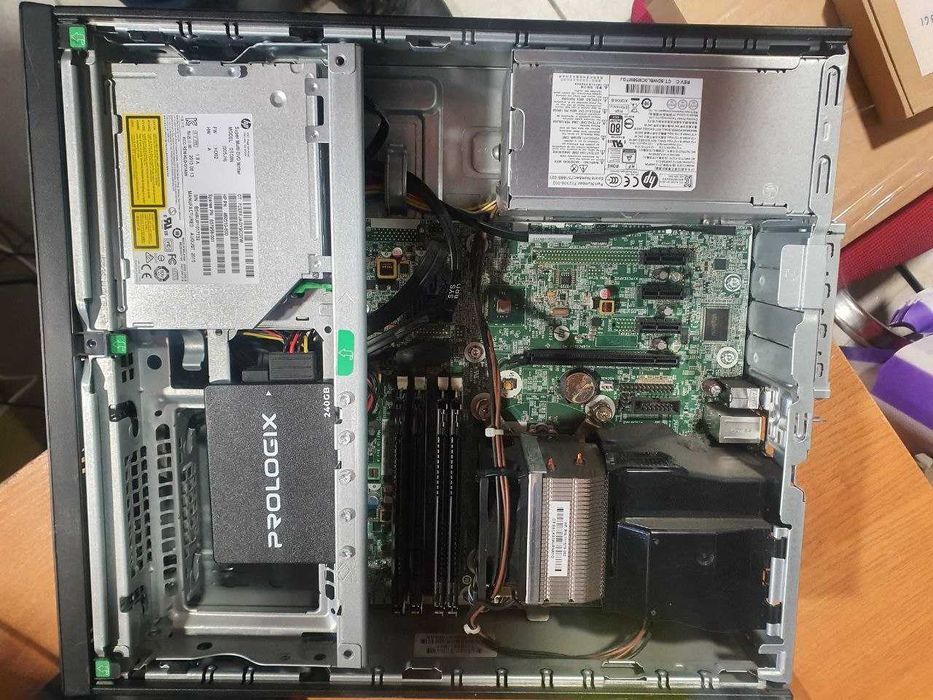 Компьютер HP ProDesk 600 G1 SFF i5-4590 3,3 ГГц, 16 Гб, SSD 240 Гб.
