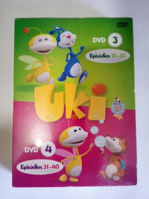 Pack DVD Uki, 3 e 4, (selado)