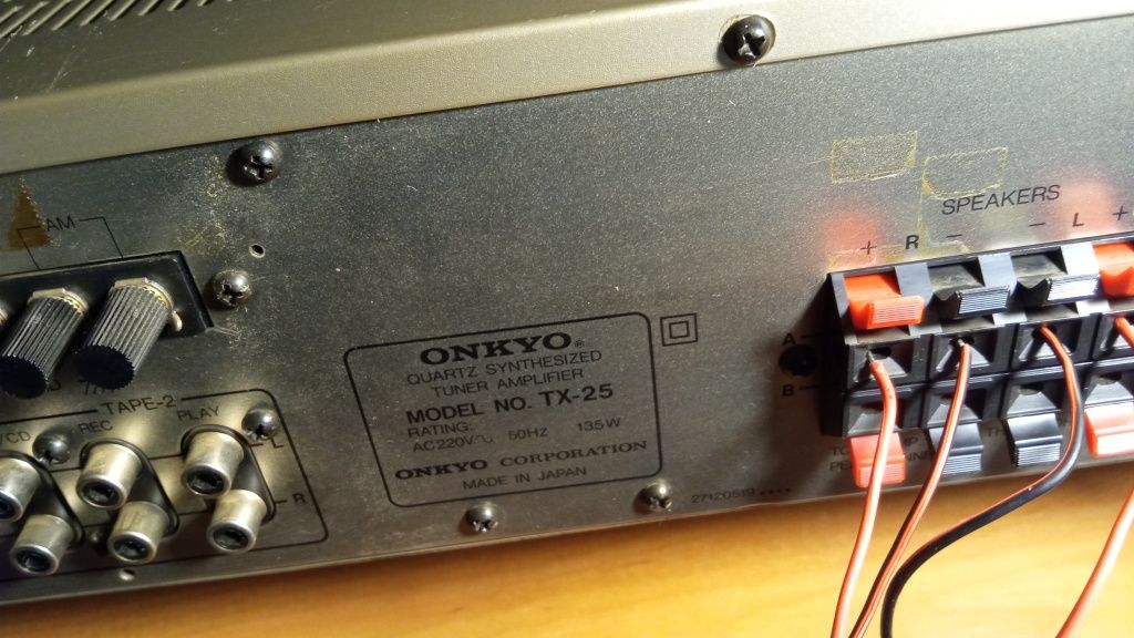 Onkyo amplituner TX-25 jak nowy 80'