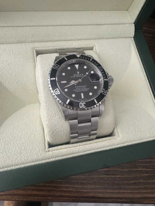 Relógio Rolex Submariner Preto Homem - 16610