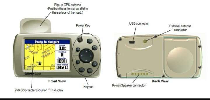 GPS Garmin Quest