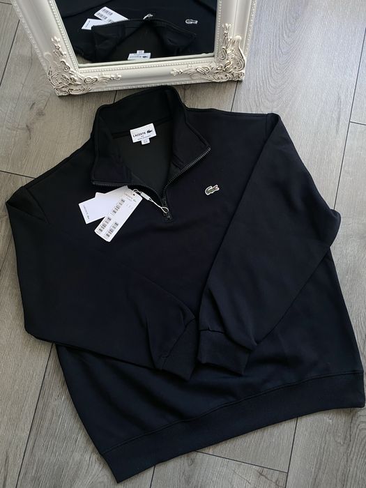 Кофта Lacoste, зип, зипка полузамок