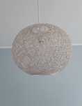 Biały klosz/lampa
