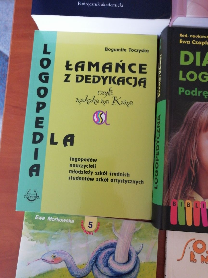 Zestaw książek logopedycznych Unikaty! Logopedia książki