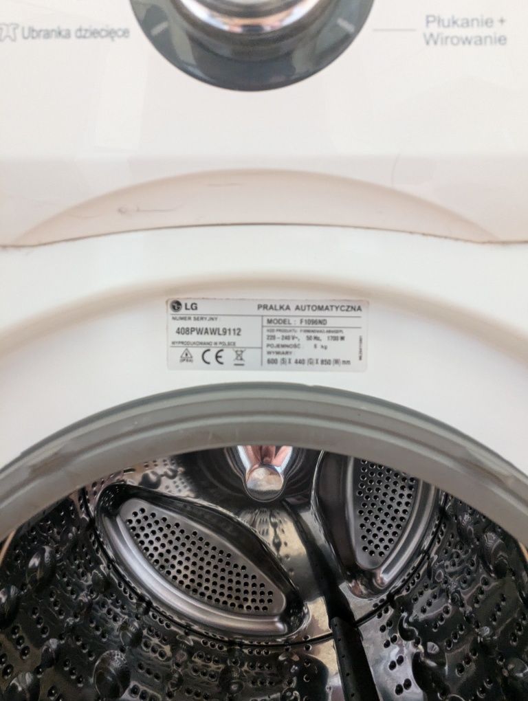 Pralka LG F1096ND