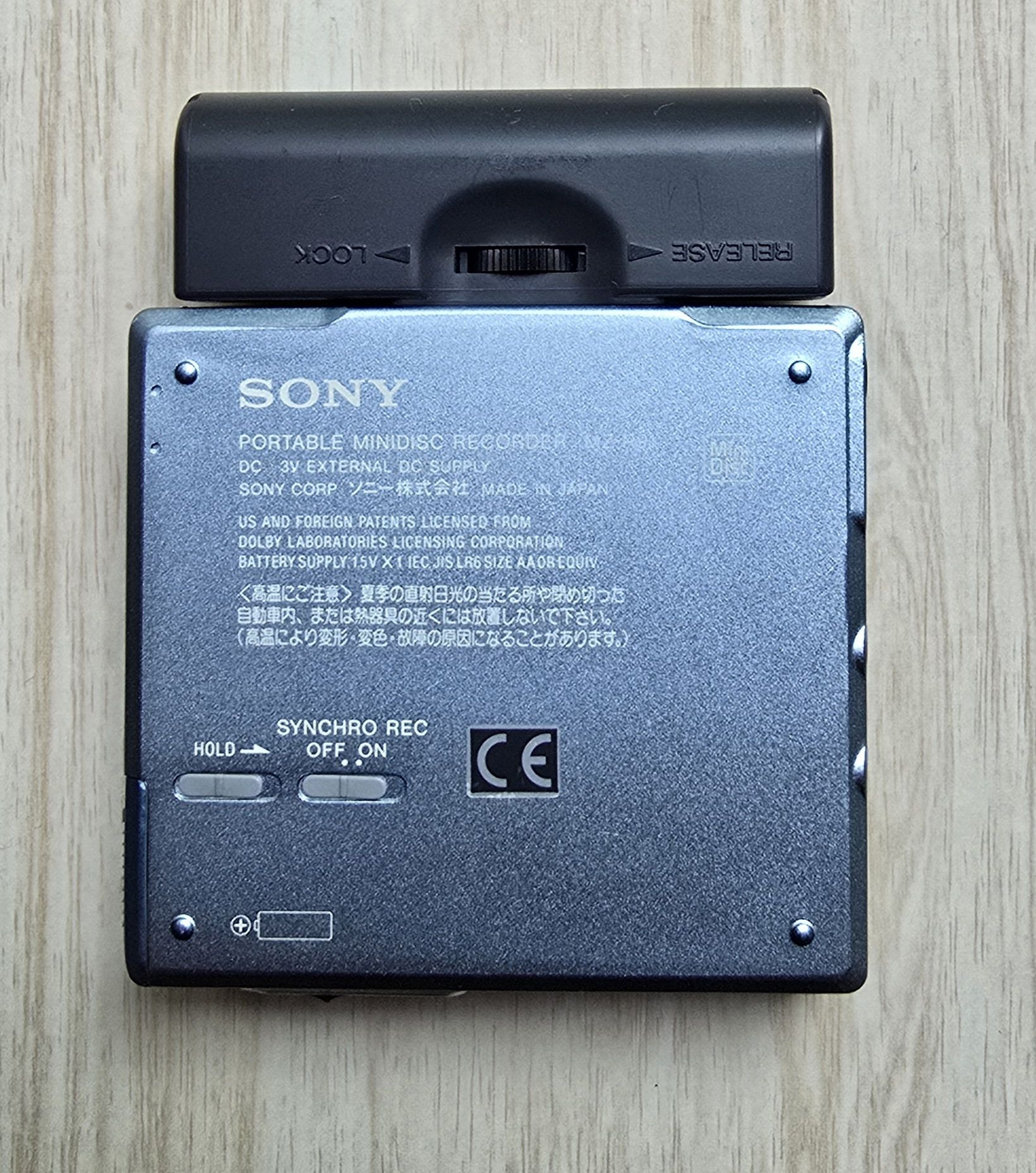 Odtwarzacz minidisc Sony MZ-R91 MD Walkman