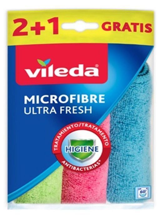 Ściereczka Vileda Mikrofibra Ultra Fresh 2+1