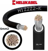 HELUKABEL 6mm2 kabel solarny czarny Solarflex H1Z2Z2-K bezhalogenowy