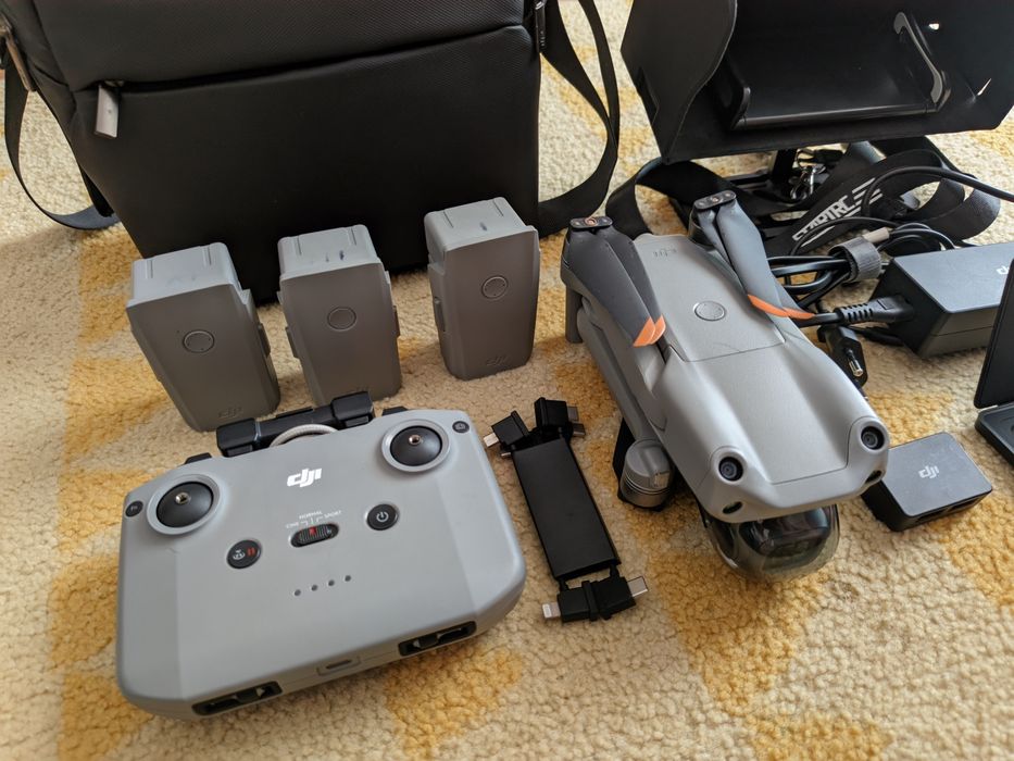 DJI AIR 2S com 4 baterias mais extras