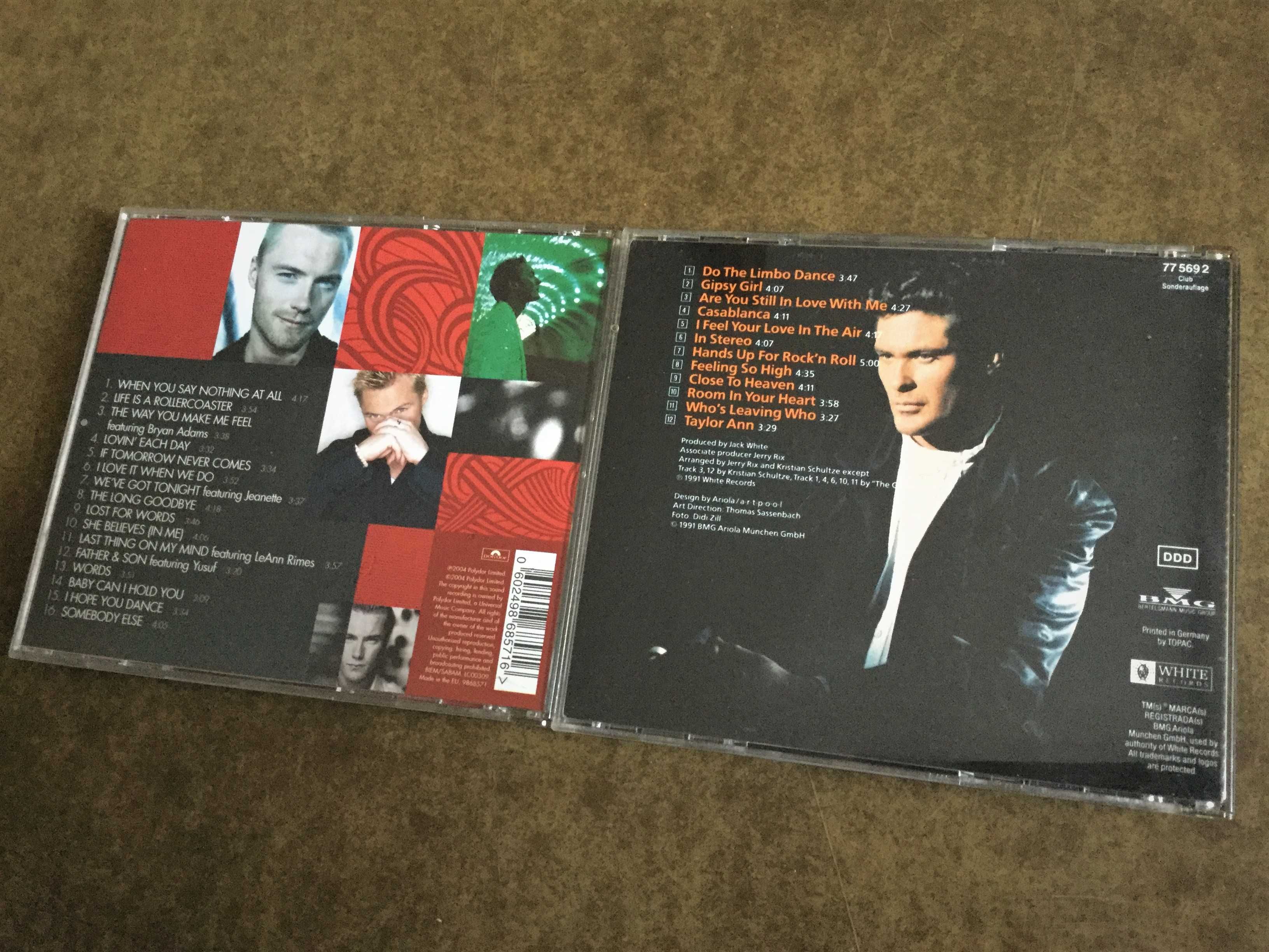 David Hasselhoff  / Ronan Keating – Zestaw 2CD (Ballads-Rock)