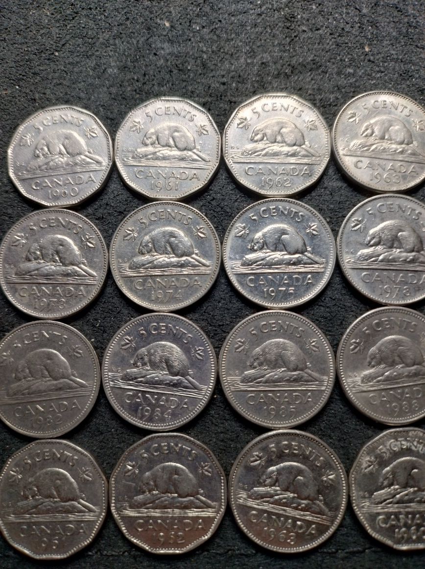 Kanada Canada 28 monet 5 centów Elżbieta II