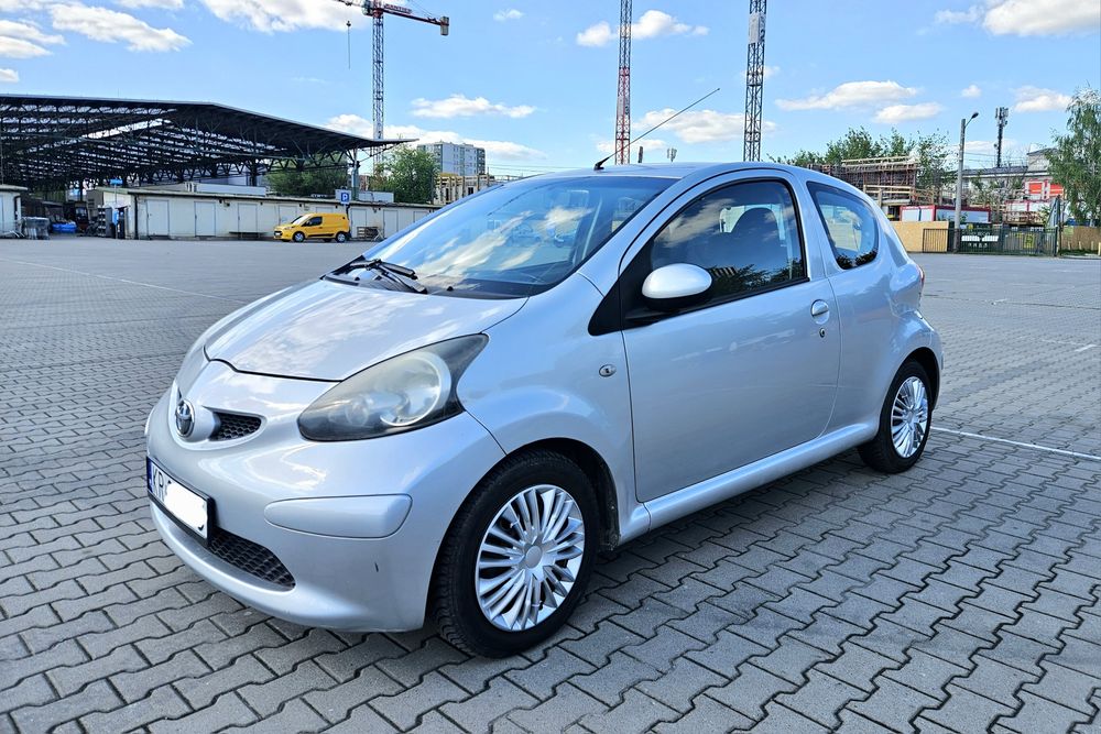 Ładna Toyota Aygo 2007- Klimatyzacja- Zamiana